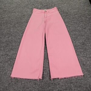 Maeve Pink Wide Leg Pants